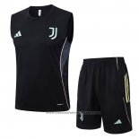 Tracksuit Juventus Without Sleeves 2025-2026 Black