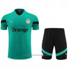 Tracksuit Senegal Short Sleeve 2023-2024 Green - Shorts