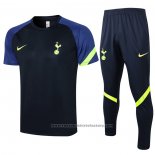 Tracksuit Tottenham Hotspur Short Sleeve 2021-2022 Blue