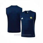 Training Shirt Al Nassr Without Sleeves 2025-2026 Blue