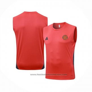 Training Shirt Bayern Munich Without Sleeves 2025-2026 Orange