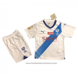 Al Hilal Away Shirt Kids 2023-2024