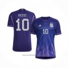 Argentina Player Messi Away Shirt 2022