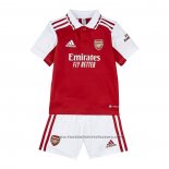 Arsenal Home Shirt Kids 2022-2023