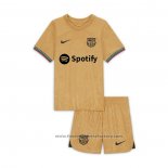 Barcelona Away Shirt Kids 2022-2023