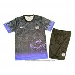 Barcelona Special Shirt Kids 2025-2026 Black Purple