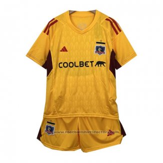 Colo-colo Goalkeeper Shirt Kids 2023 Yellow