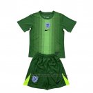 England Goalkeeper Shirt Kids 2025 Green