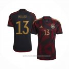Germany Player Muller Away Shirt 2022
