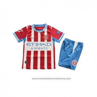 Girona Home Shirt Kids 2026-2027