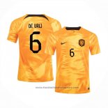Holland Player de Vrij Home Shirt 2022