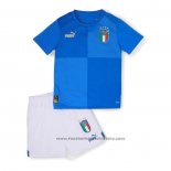 Italy Home Shirt Kids 2022