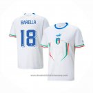 Italy Player Barella Away Shirt 2022