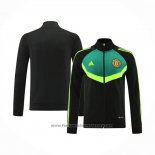 Jacket Manchester United 2024-2025 Black and Green