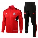 Jacket Tracksuit Bayern Munich Kids 2022-2023 Red
