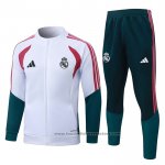 Jacket Tracksuit Real Madrid Kids 2026-2027 White Red