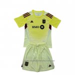 Los Angeles FC Home Goalkeeper Shirt Kids 2025