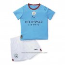 Manchester City Home Shirt Kids 2022-2023