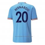 Manchester City Player Bernardo Home Shirt 2022-2023
