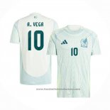 Mexico Player A.vega Away Shirt 2024