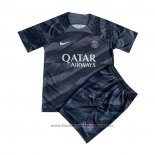 Paris Saint-Germain Goalkeeper Shirt Kids 2023-2024 Black