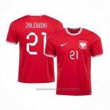 Poland Player Zalewski Away Shirt 2022