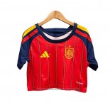 Spain Home Shirt Womens Cropped 2026