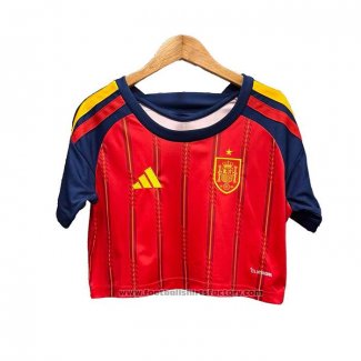 Spain Home Shirt Womens Cropped 2026