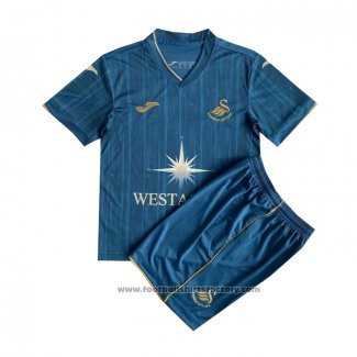 Swansea City Away Shirt Kids 2023-2024