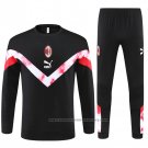 Sweatshirt Tracksuit AC Milan 2022 Black