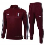 Sweatshirt Tracksuit Ajax Kids 2025-2026 Red
