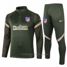 Sweatshirt Tracksuit Atletico Madrid 2020-2021 Green