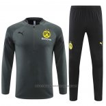 Sweatshirt Tracksuit Borussia Dortmund 2022-2023 Grey