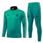 Sweatshirt Tracksuit Liverpool Kids 2025-2026 Green