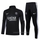 Sweatshirt Tracksuit Paris Saint-Germain Kids 2023-2024 Black