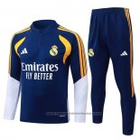 Sweatshirt Tracksuit Real Madrid Kids 2026-2027 Blue