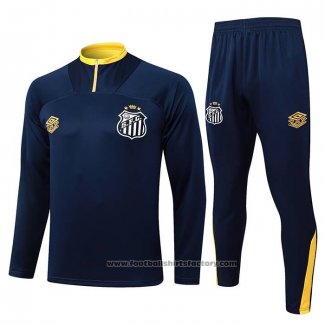Sweatshirt Tracksuit Santos 2025-2026 Blue