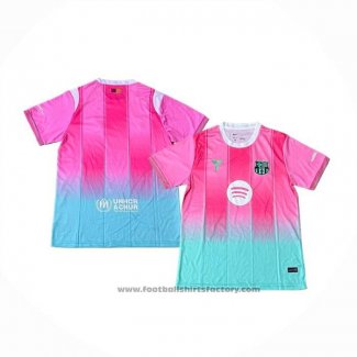 Thailand Barcelona Special Shirt 2025-2026 Pink Blue
