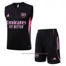 Tracksuit Inter Miami Without Sleeves 2025-2026 Black Pink