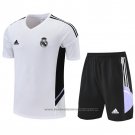 Tracksuit Real Madrid Short Sleeve 2022-2023 White - Shorts