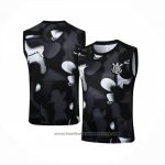 Training Shirt Corinthians Without Sleeves 2025-2026 Black