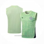 Training Shirt Manchester City Without Sleeves 2025-2026 Green