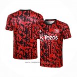 Training Shirt Manchester United 2023-2024 Red