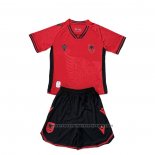 Albania Home Shirt Kids 2025-2026