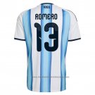 Argentina Player Cristian Romero Home Shirt 2026