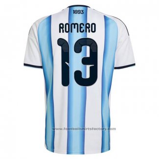 Argentina Player Cristian Romero Home Shirt 2026