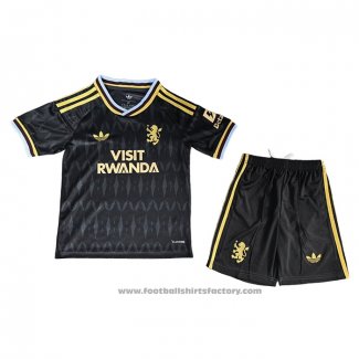 Aston Villa Away Shirt Kids 2026-2027