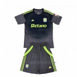 Aston Villa Goalkeeper Shirt Kids 2025-2026 Black