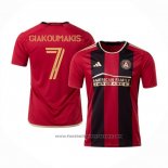 Atlanta United Player Glakoumakis Home Shirt 2023-2024