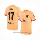 Atletico Madrid Player Saul Third Shirt 2022-2023
